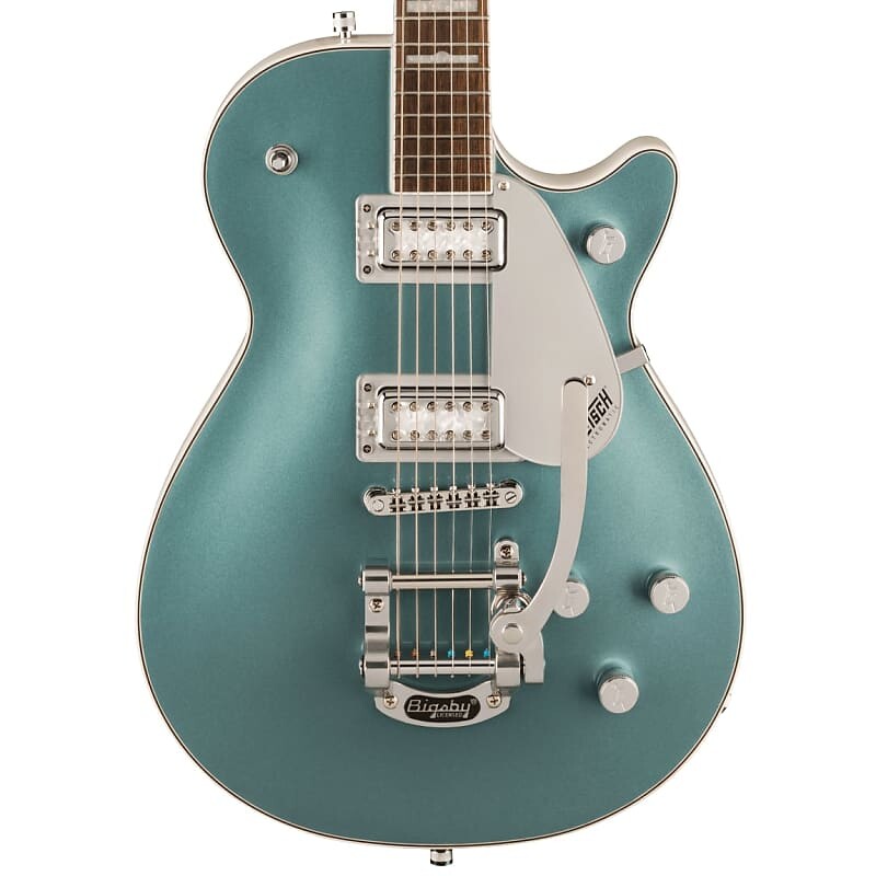 

Электрогитара Gretsch G5230T-140 Electromatic 140th Double Platinum Edition Jet Electric Guitar - 2-tone Stone Platinum/Pearl Platinum
