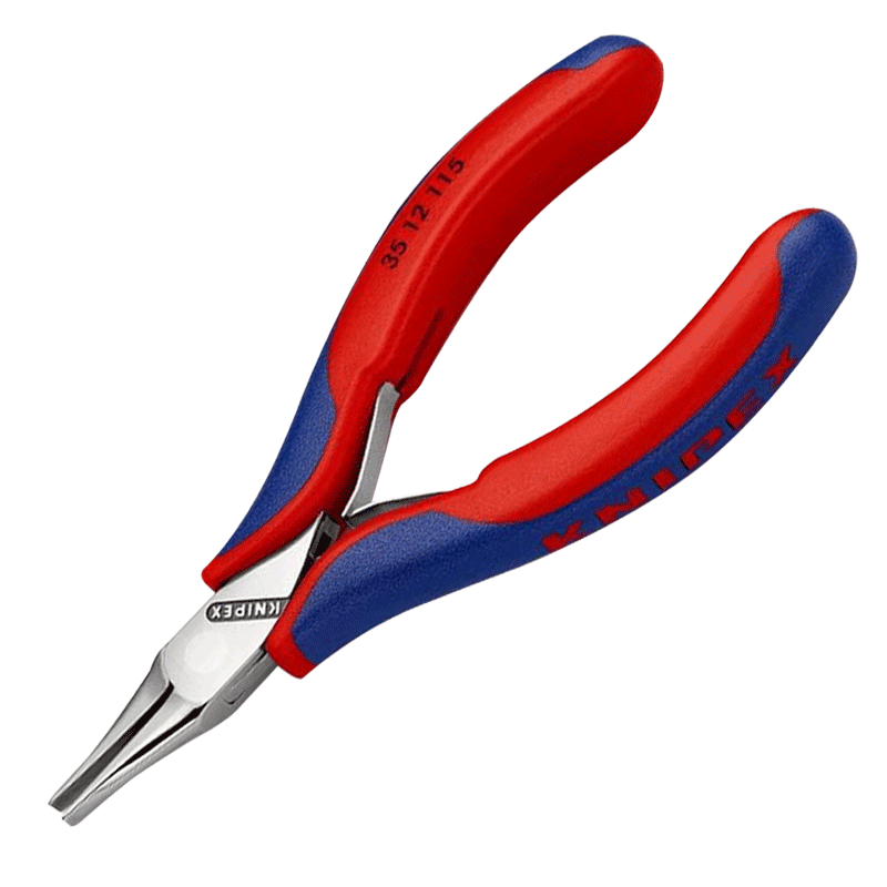 KNIPEX 115 мм плоскогубцы для электронных устройств беззубые плоскогубцы с острыми плоскогубцами плоскогубцы для электриков 35 12 115