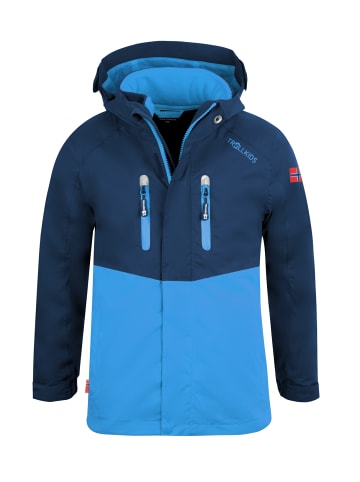 Куртка Trollkids 3in1 Jacke Bryggen, цвет Marineblau/Mittelblau куртка trollkids 3in1 jacke bryggen цвет marineblau magenta