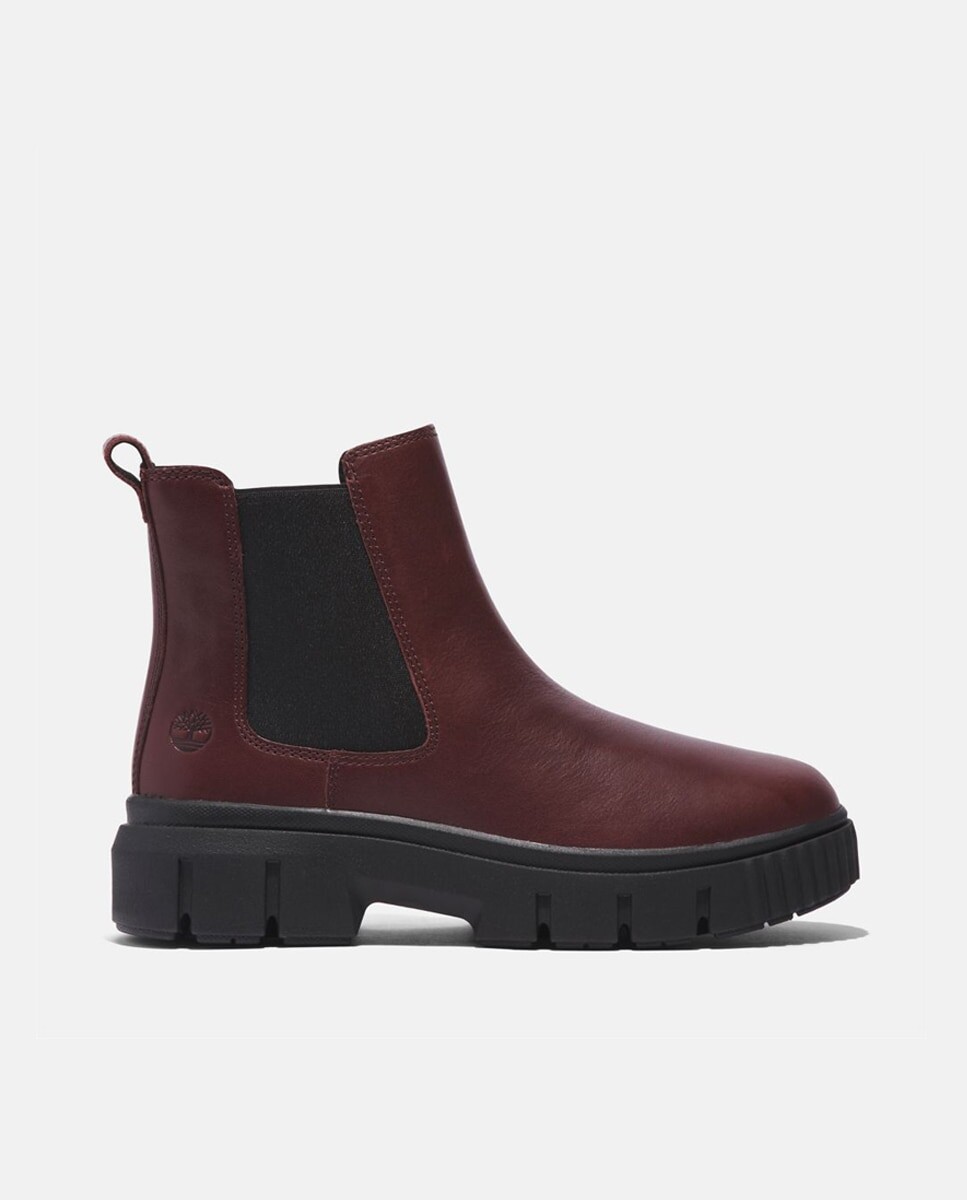 

Женские ботинки Greyfield Chelsea бордового цвета Timberland, бордо, Красный