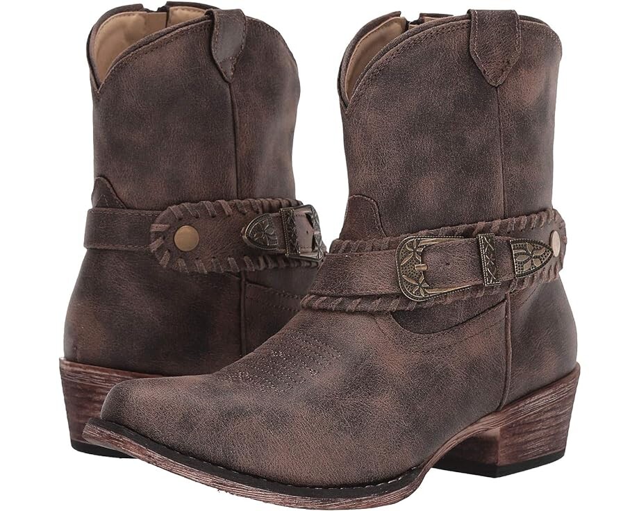 

Ботинки Roper Nelly, цвет Vintage Brown Faux Leather