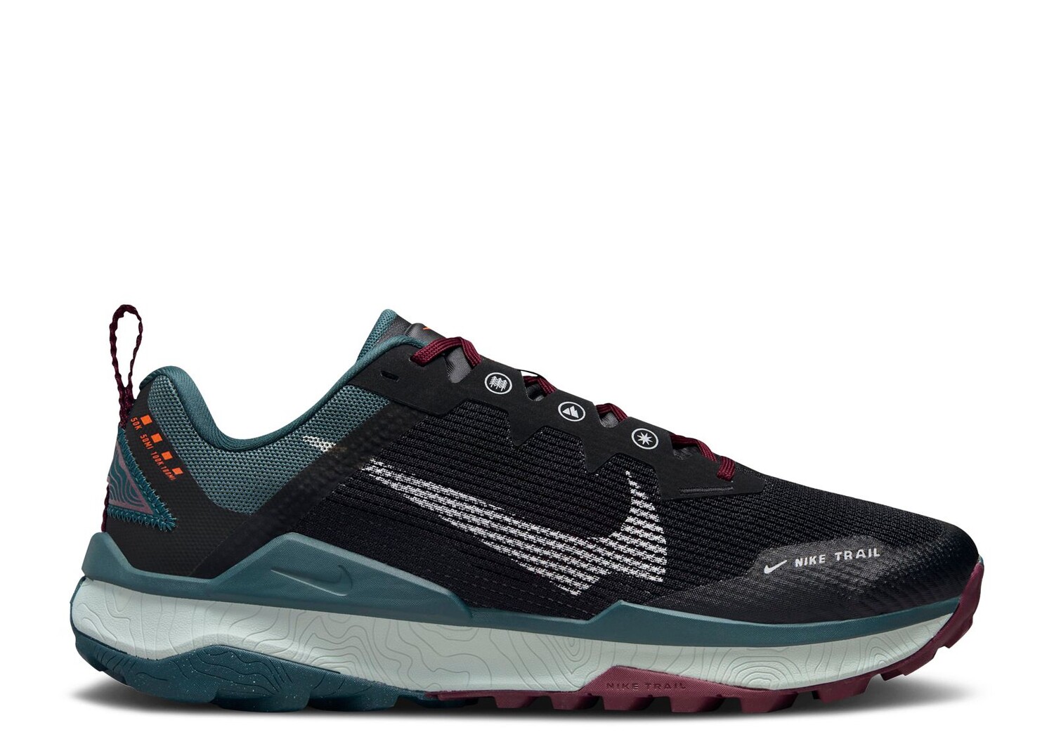 

Кроссовки Nike Wildhorse 8 'Black Deep Jungle', черный