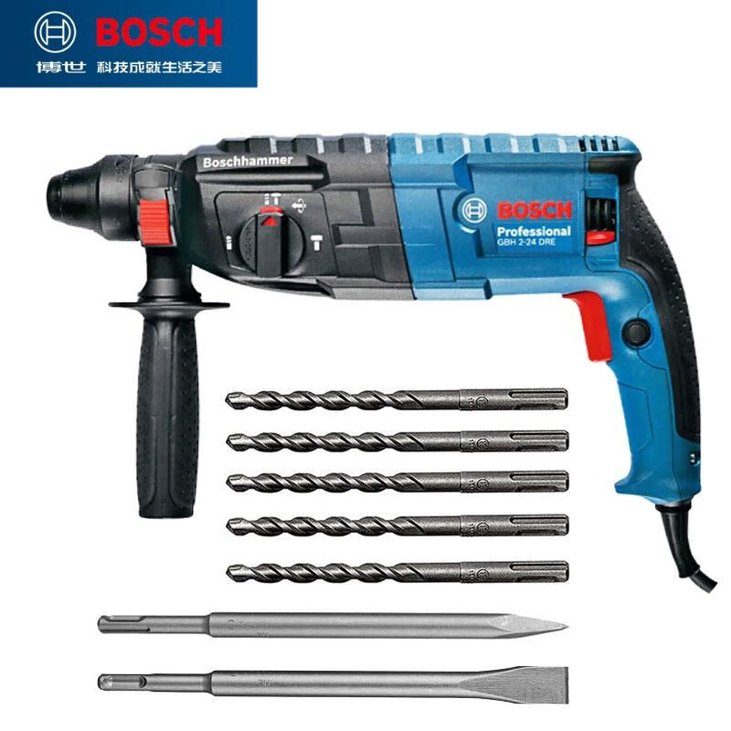 Ударная дрель Bosch GBH2-24DRE, 790W