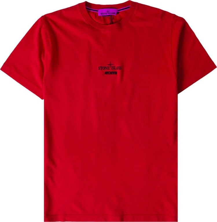 

Футболка Stone Island 'Red', красный