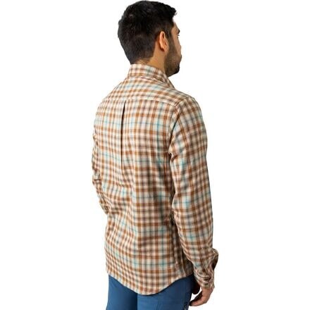 

Фланелевая майка Daniel с длинными рукавами мужская Club Ride Apparel, цвет Mocha Cream