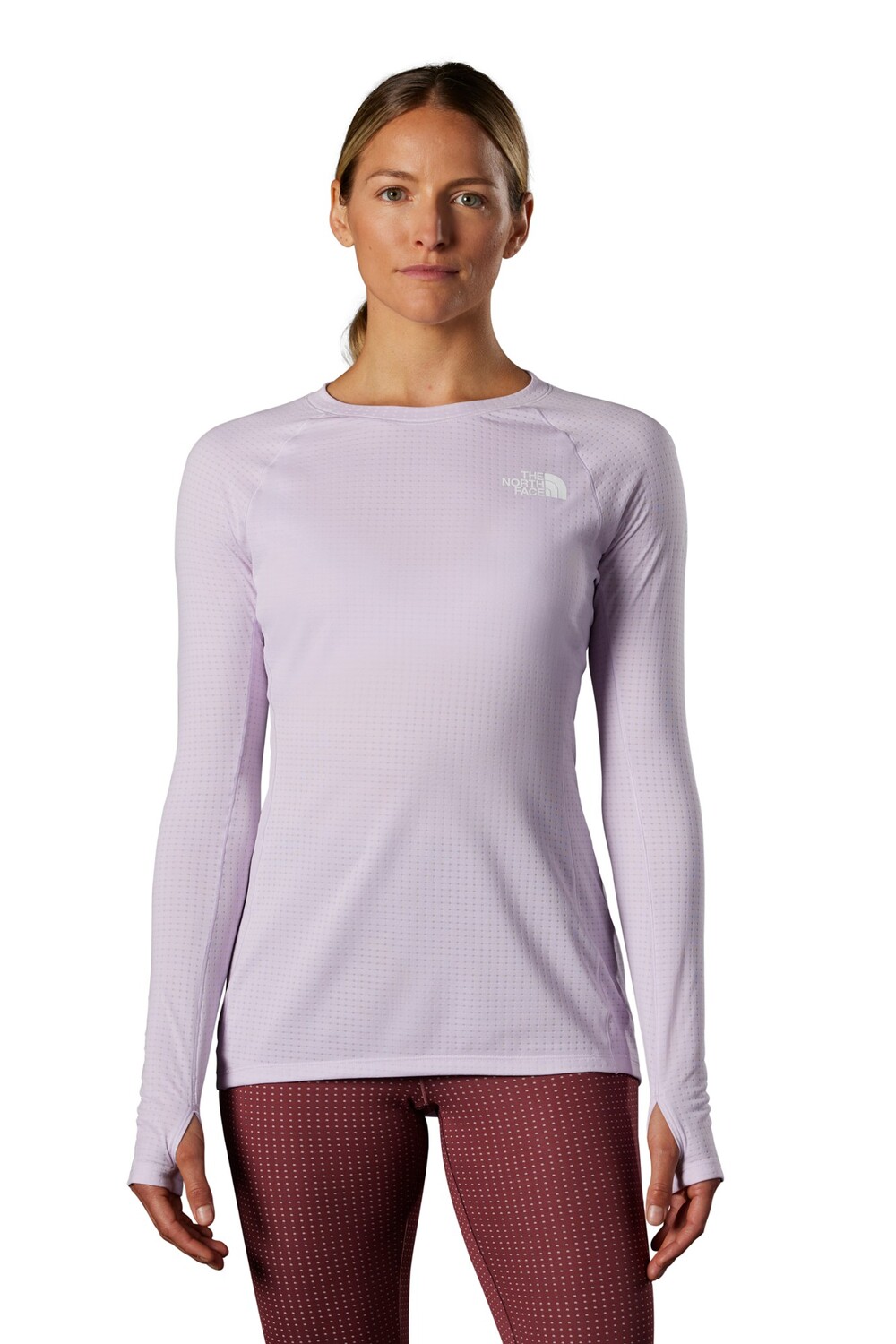 

Топ Summit Pro 120 Crew Base Layer — женский The North Face, фиолетовый