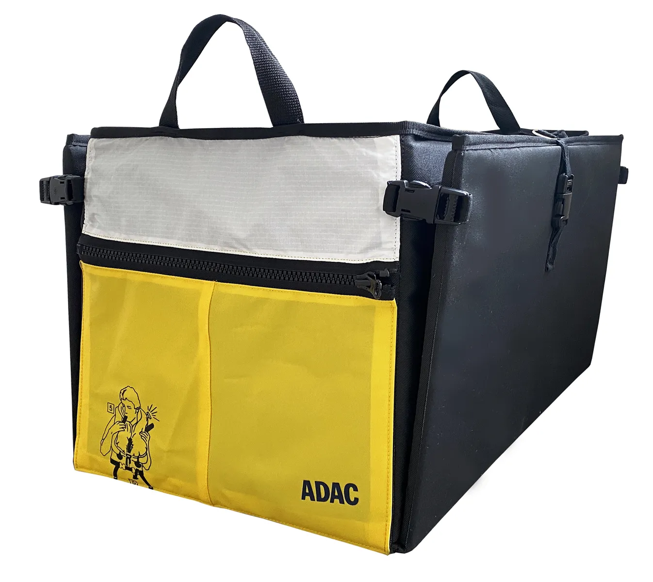 

Сумка для хранения Bag to Life "ADAC багажник", практичный дизайн, желтый