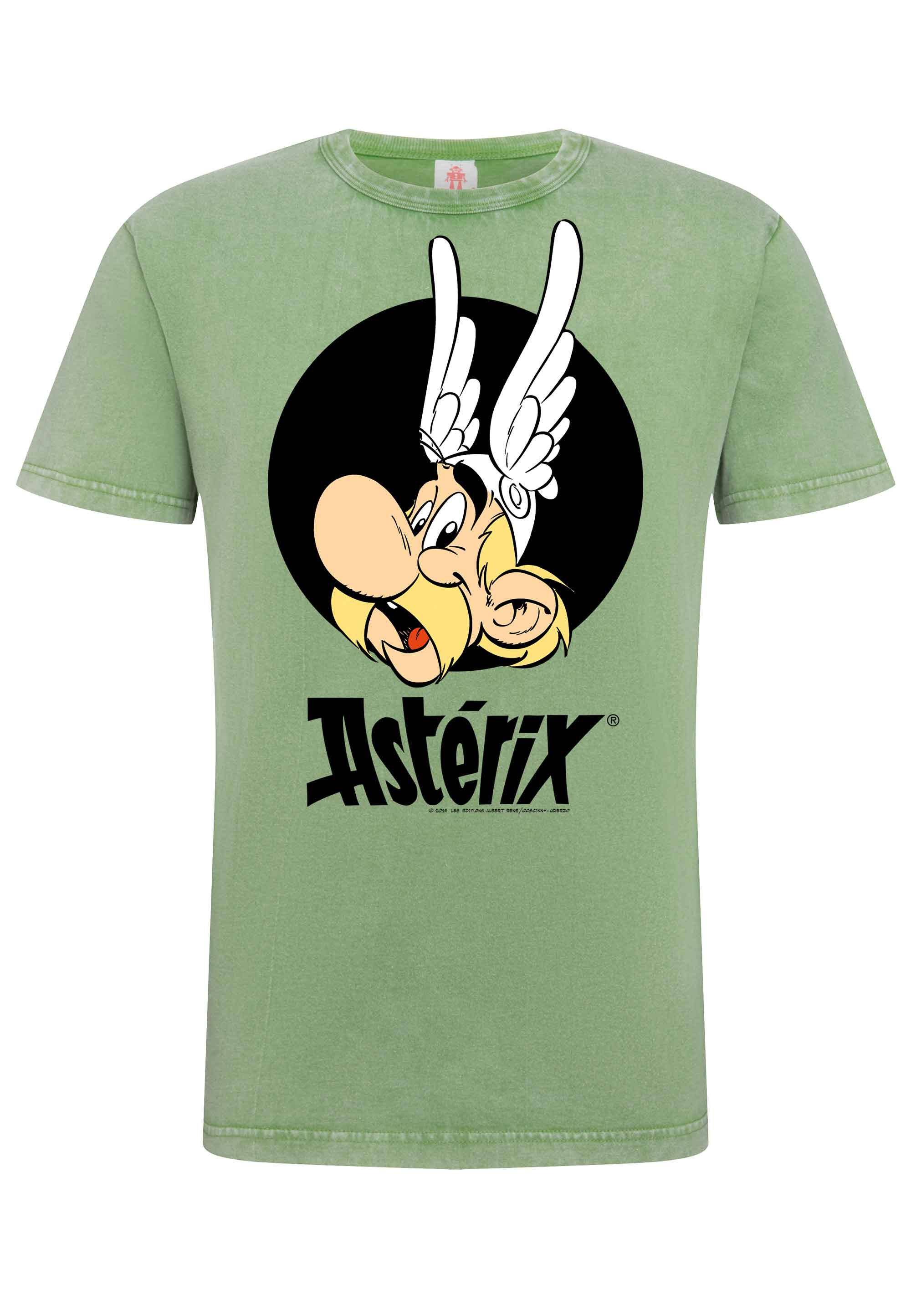 Футболка Logoshirt Asterix der Gallier Asterix, светло-зеленый