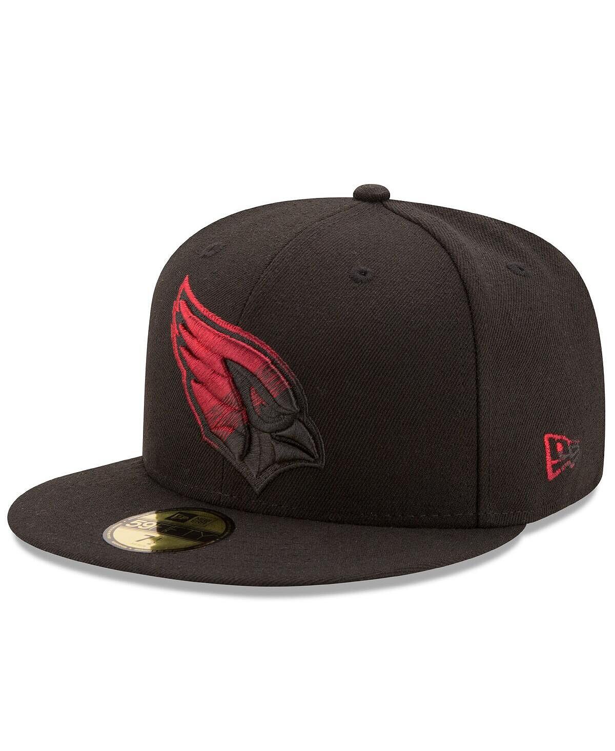 

Мужская черная приталенная шляпа Arizona Cardinals Color Dim 59FIFTY New Era