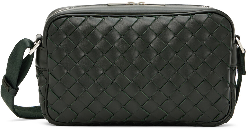 

Зеленая классическая сумка Intrecciato Bottega Veneta