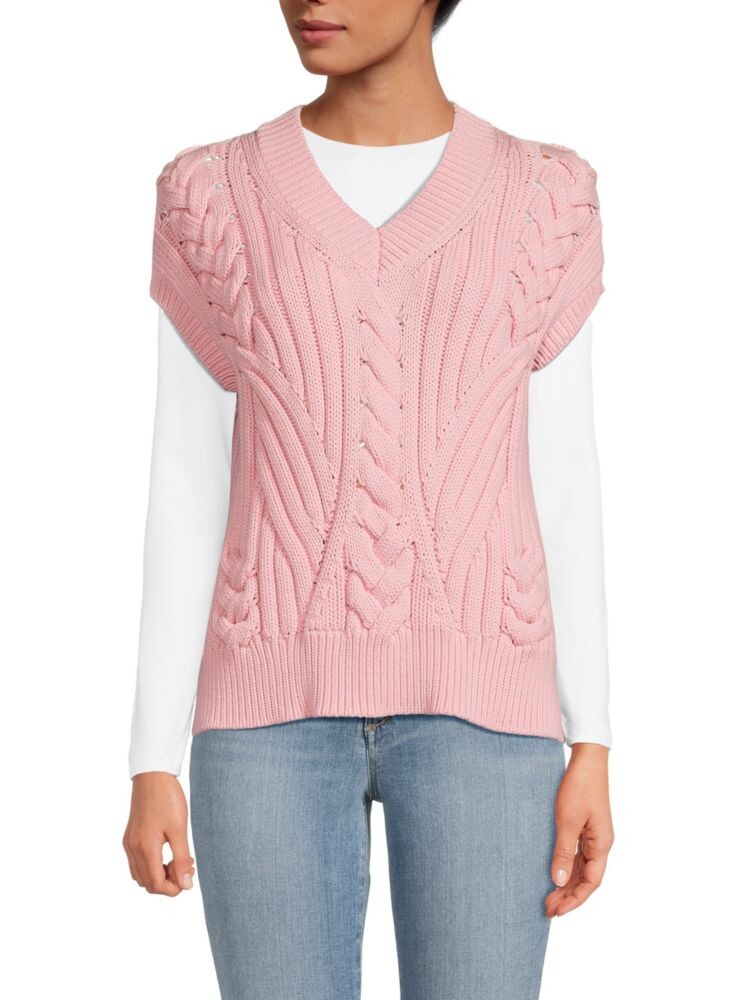 

вязаный свитер Беверли Helmut Lang, цвет Cloud Pink