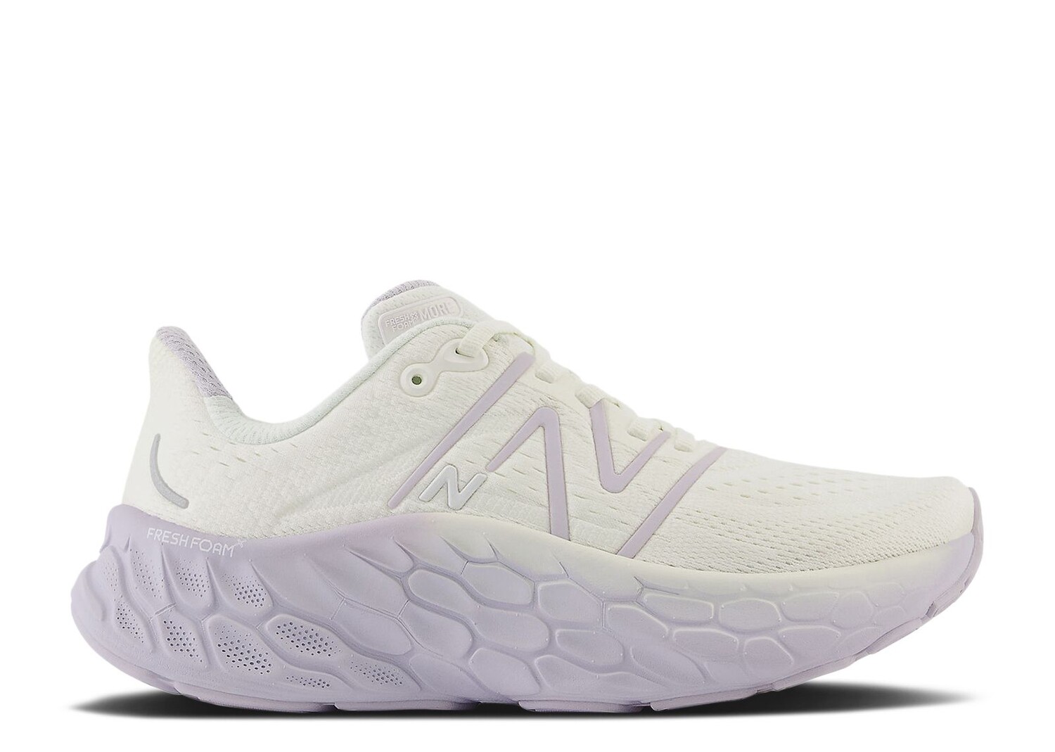 

Кроссовки New Balance Wmns Fresh Foam X More V4 'Sea Salt Grey Violet', кремовый, Бежевый