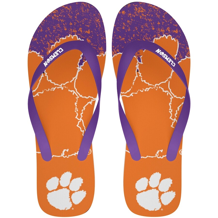 

Шлепанцы FOCO Clemson Tigers