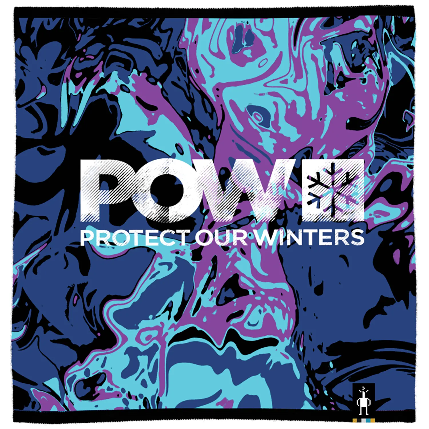 

Лыжная маска Smartwool POW Print Neck Gaiter