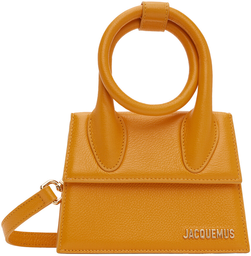 

Оранжевая сумка Le Chiquito Noeud Jacquemus
