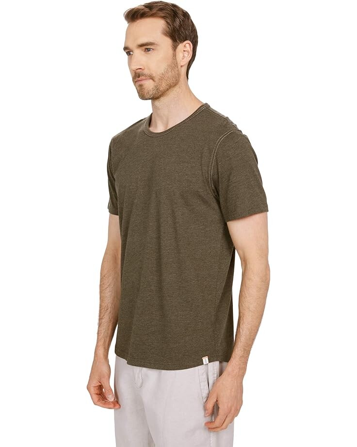 Футболка The Normal Brand Hamlin Jersey Short Sleeve Perfect Tee, цвет Dusty Olive