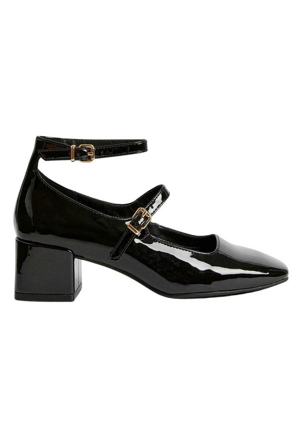 

Туфли Patent Strappy Court Marks & Spencer, черный