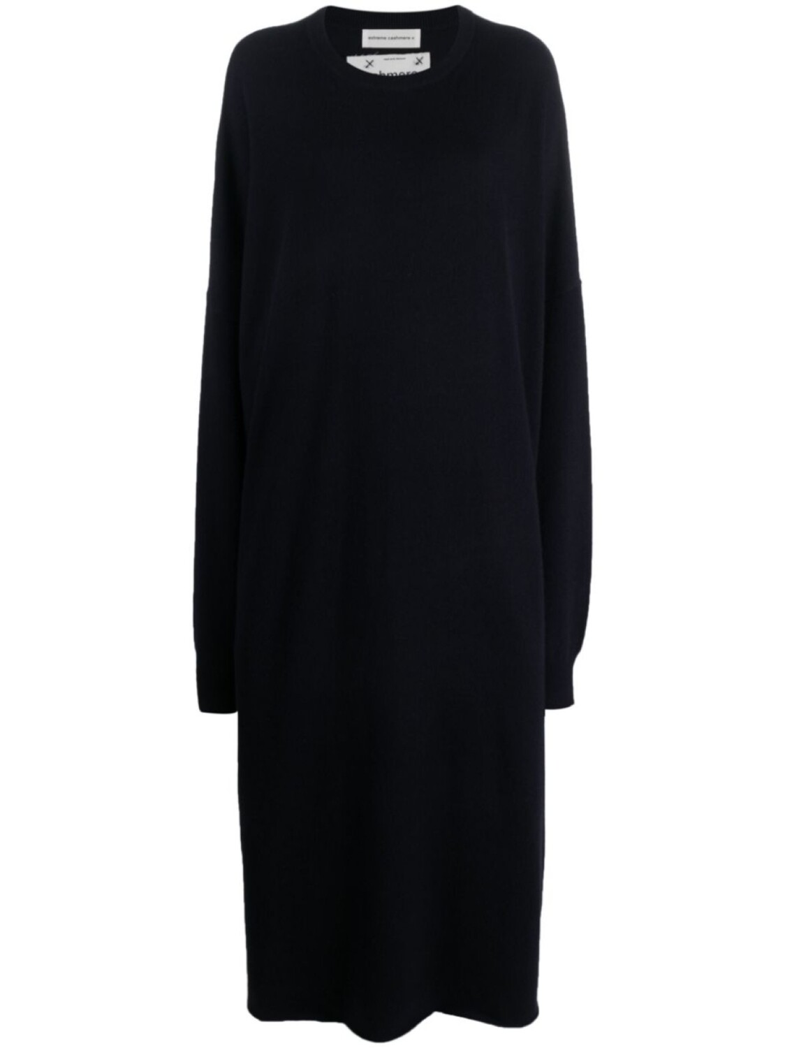 

extreme cashmere трикотажное платье макси 289 May, черный
