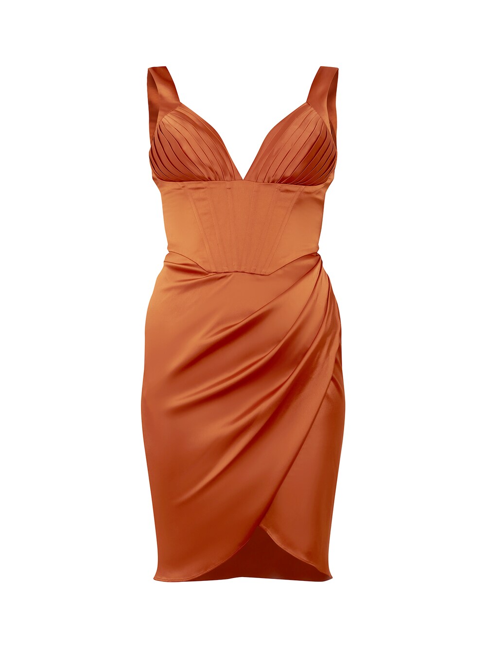 цена Платье Chi Chi London, темно-оранжевый