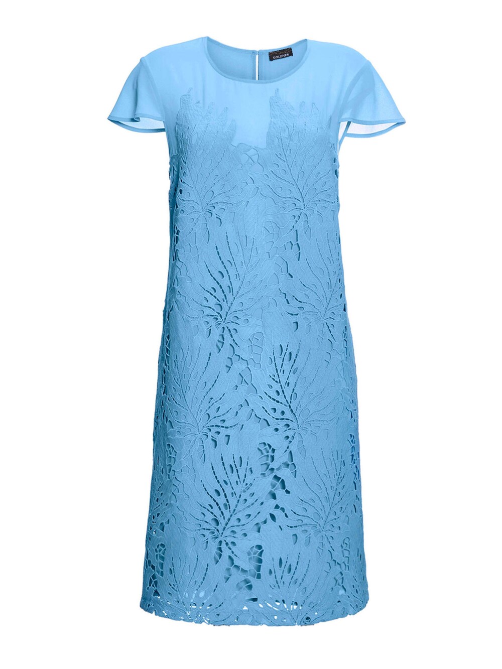 Коктейльное платье Goldner, голубое небо re pa накладка transparent для xiaomi redmi 7a с принтом голубое небо в ветках