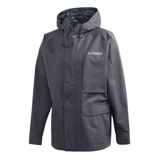 Куртка adidas Outdoor Sports Jacket Coat Male Grey, серый