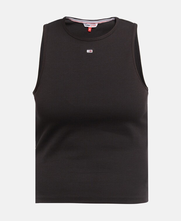 

Майка Tommy Jeans Curve, черный
