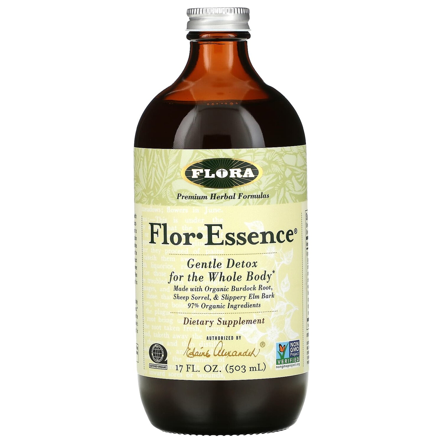 

Flor Essence, 503 мл (17 жидких унций), Flora