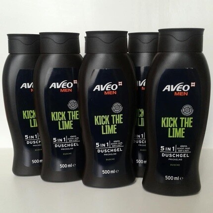 

Мужской гель для душа 5в1 Kick The Lime 500мл, Aveo