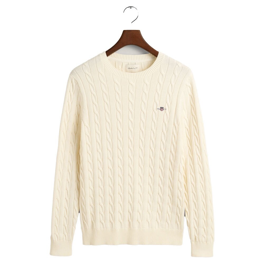 

Свитер Gant Cable, бежевый