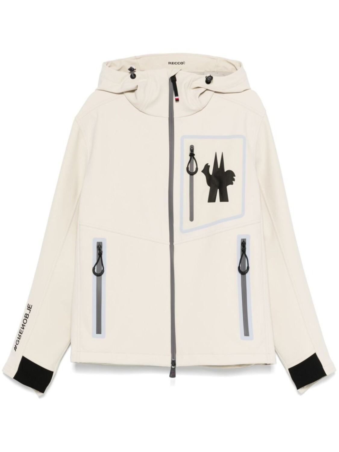 

Moncler Grenoble куртка Cormet, нейтральный цвет