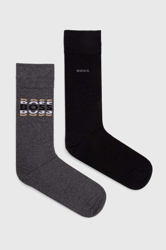 

Носки BOSS, 2 пары Boss, черный