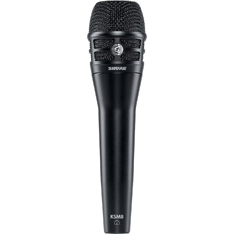 Динамический вокальный микрофон Shure KSM8 / B Dualdyne Handheld Cardioid Dynamic Microphone держатель для микрофона shure a25d