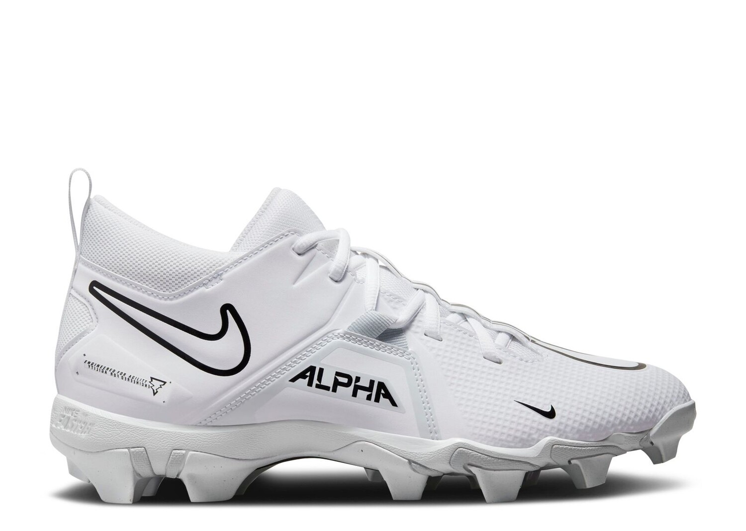 

Кроссовки Nike Alpha Menace 3 Shark 'White Black', белый, Белый;серый