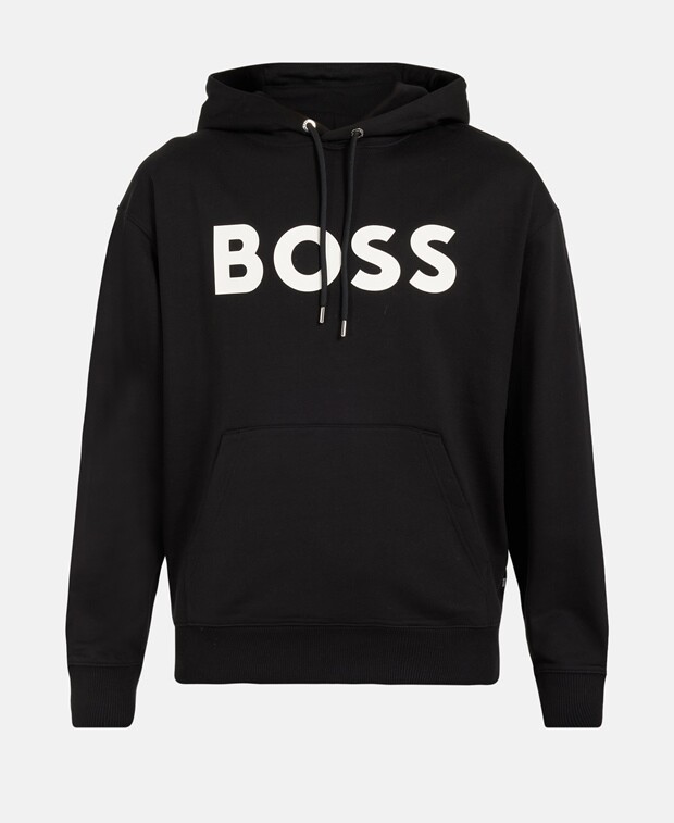 

Худи с капюшоном Boss, черный