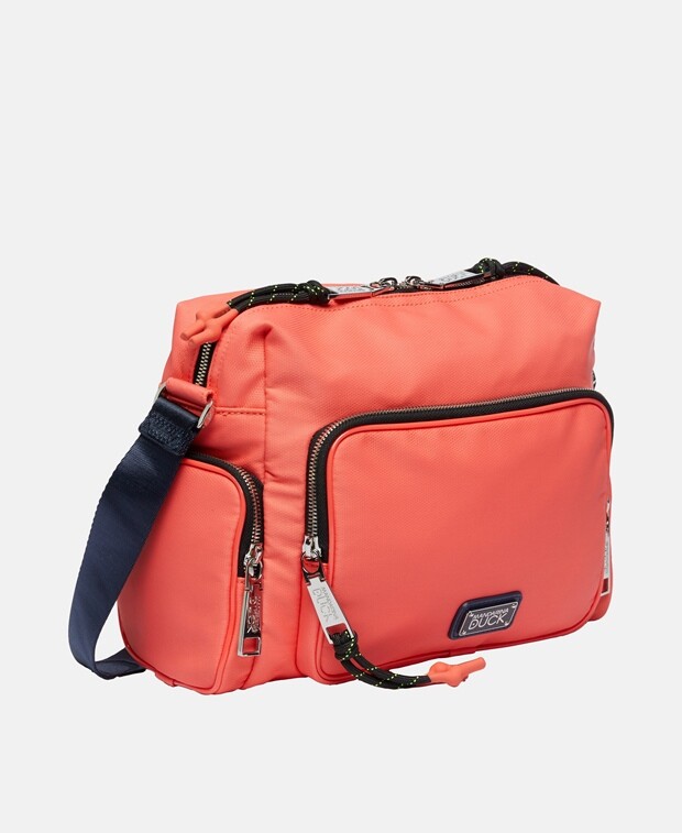 

Сумка-мессенджер Mandarina Duck, лосось
