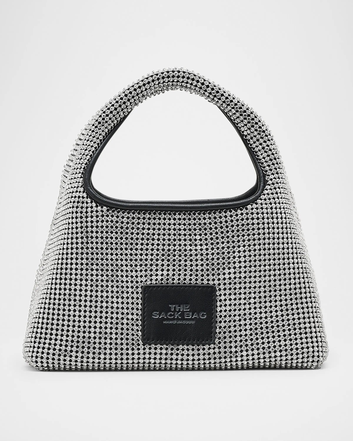 

Сумка Mini Sack со стразами и ручкой сверху Marc Jacobs, цвет Crystals