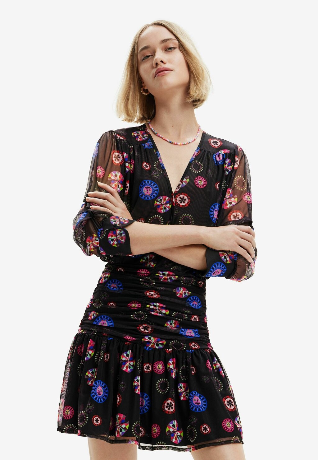 

Летнее платье Desigual, черный