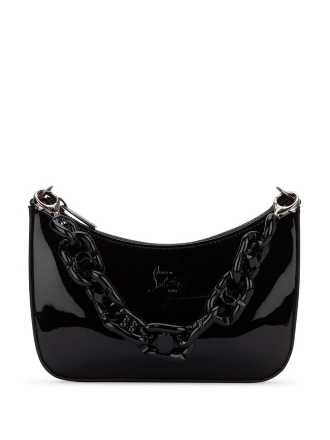 

Christian Louboutin сумка через плечо с логотипом, черный
