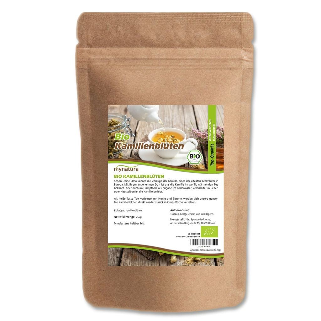 

Цветки ромашки Mynatura сушеные, целые 0,25 кг 1 пакетик My Natura