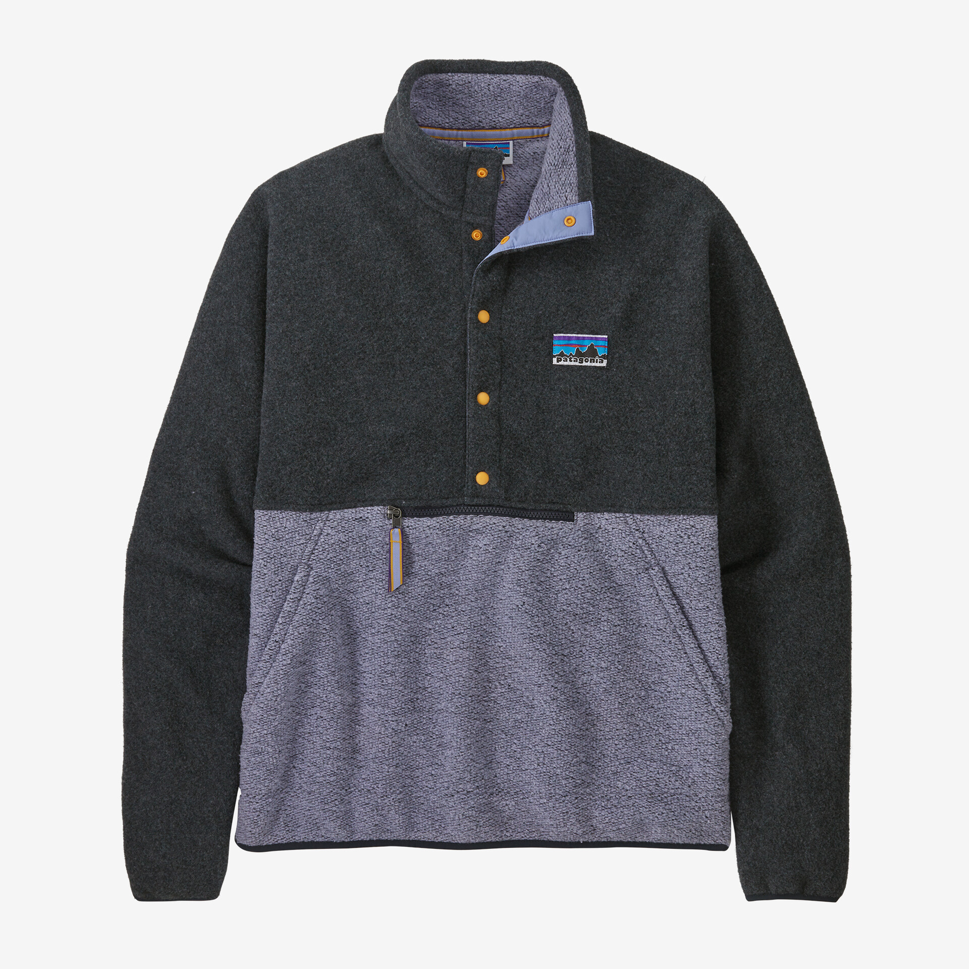цена Флисовый пуловер Snap-T из натуральной смеси Patagonia, цвет Pale Periwinkle