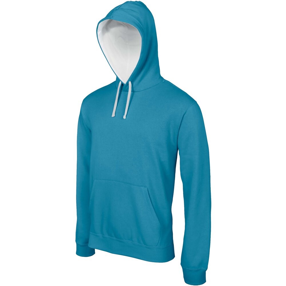 

Толстовка Kariban Hooded Contrastée, синий