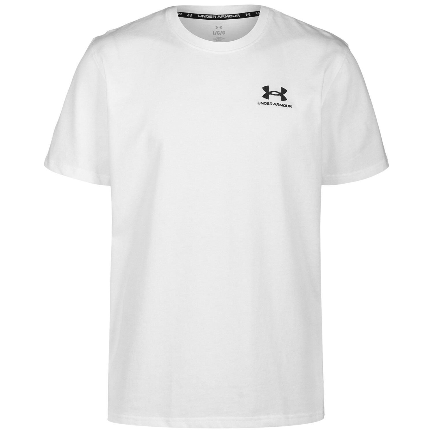 

Рубашка Under Armour Trainingsshirt Logo Embroidered Heavyweight, белый