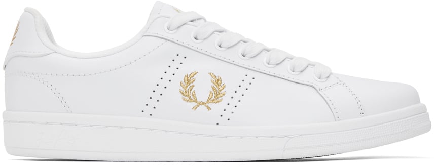 

Белые кроссовки B721 Fred Perry, цвет White