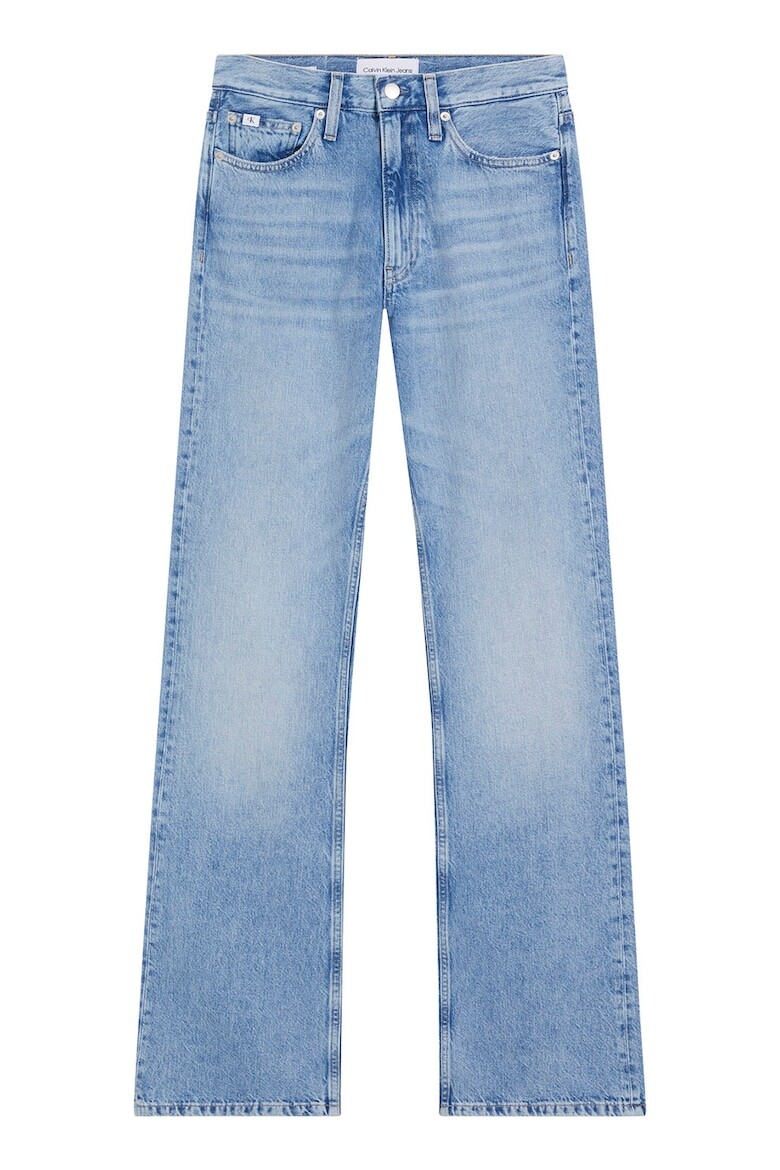 

Широкие джинсы с логотипом Calvin Klein Jeans, синий
