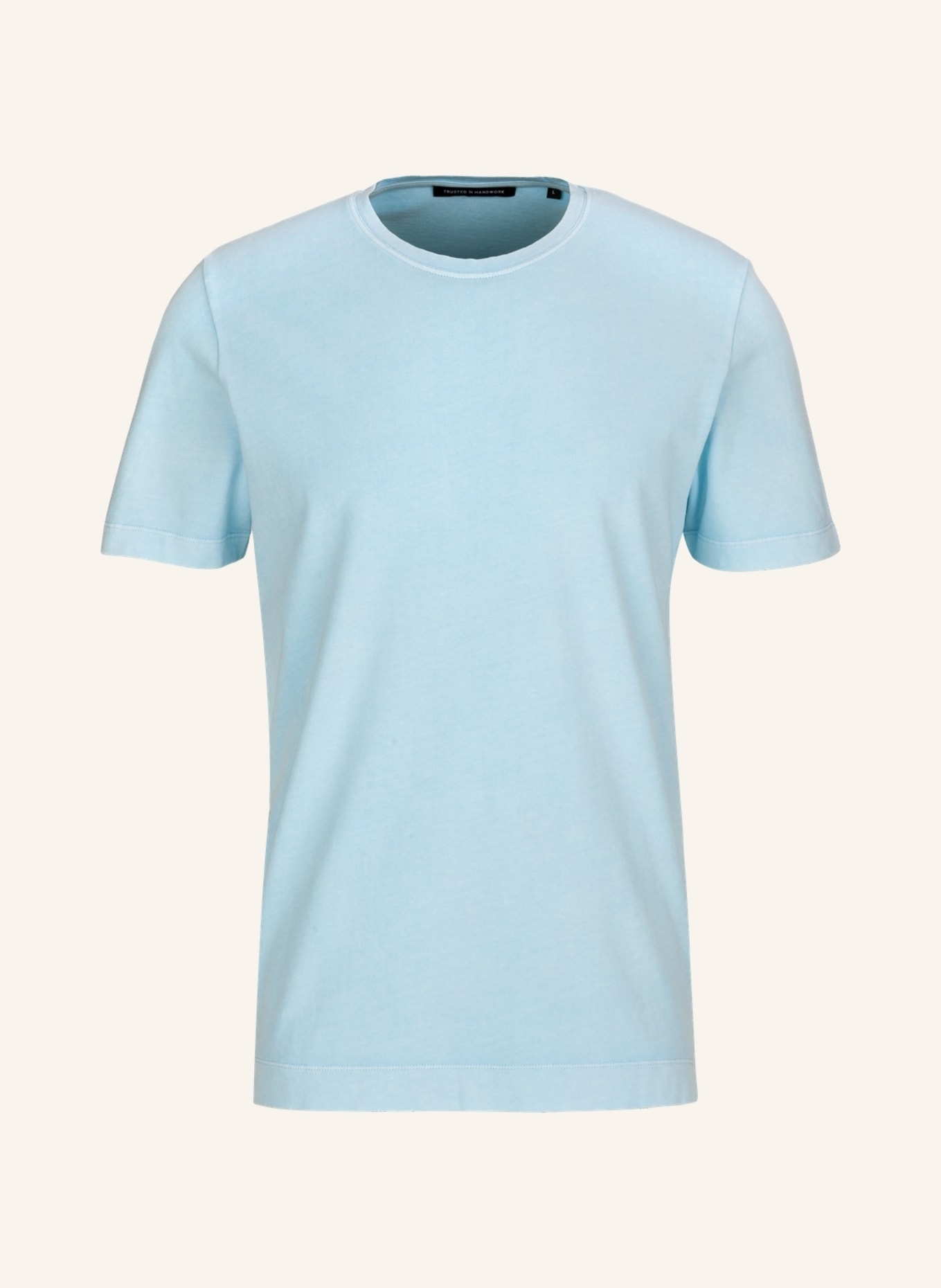 Футболка TRUSTED HANDWORK SYDNEY, светло-синий футболка trusted handwork fitted светло серый