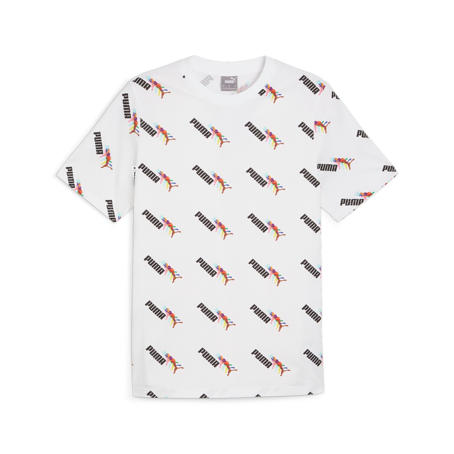 

Мужская футболка PUMA ESS+ LOVE WINS AOP, белый