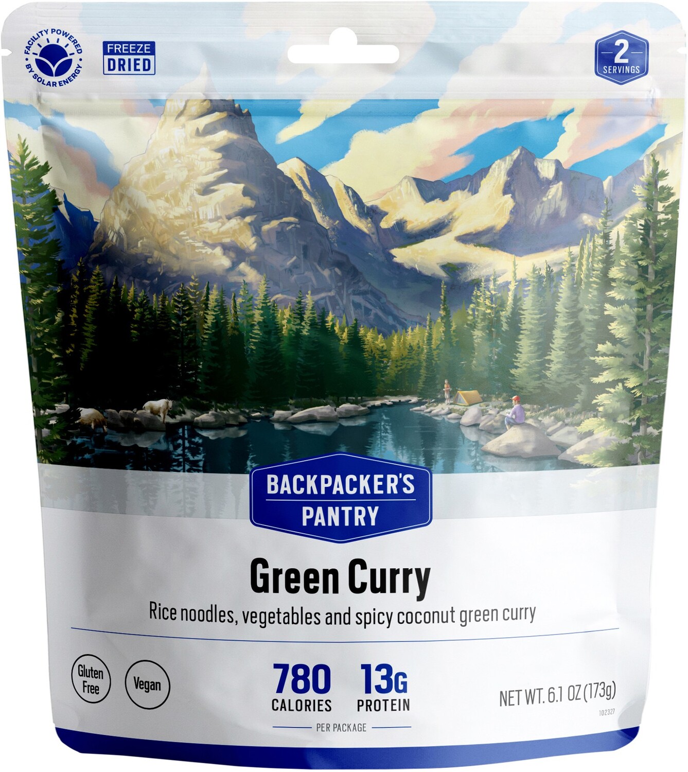 

Зеленый карри — 2 порции Backpacker's Pantry