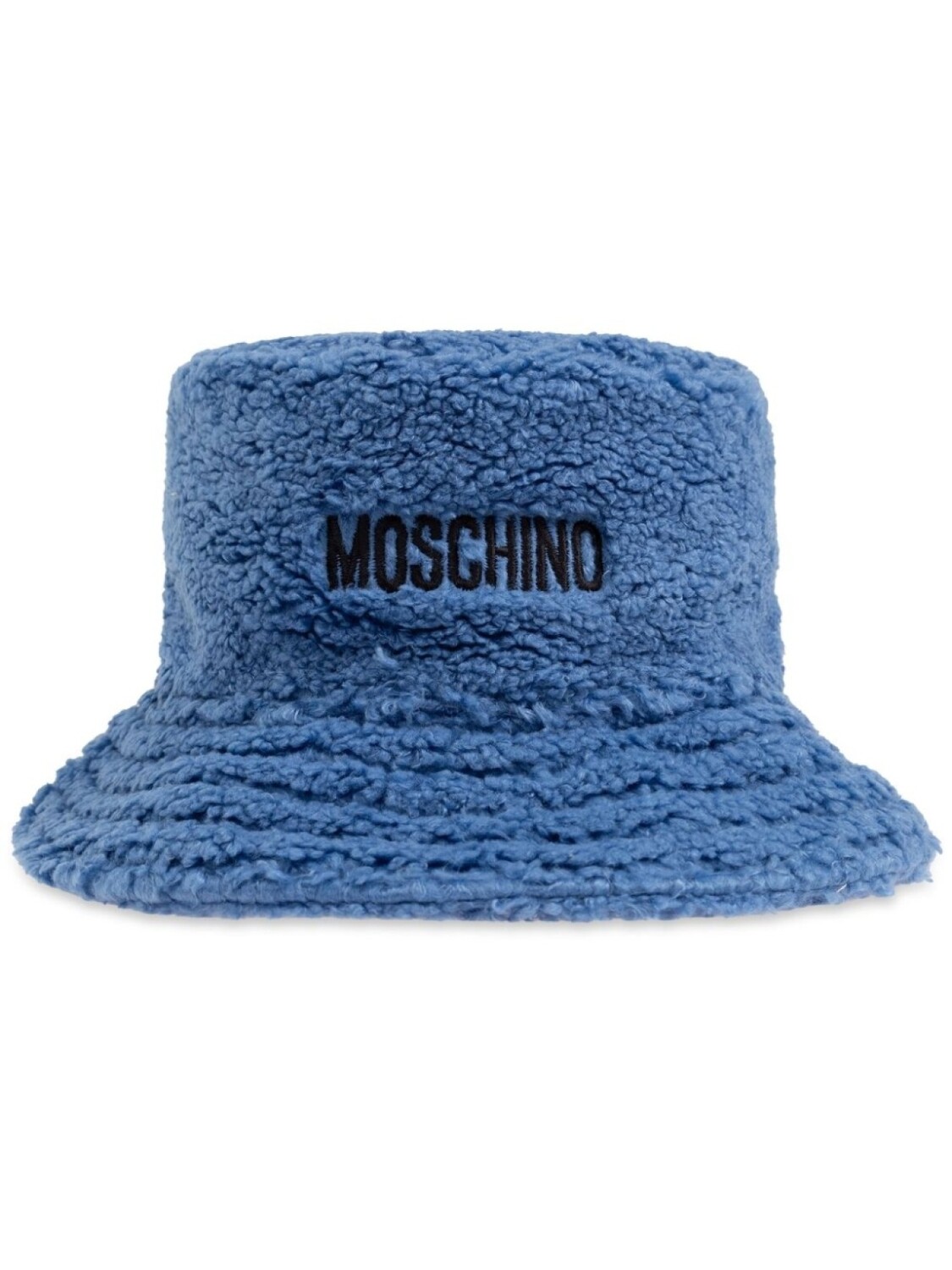 

Moschino панама с вышитым логотипом, синий