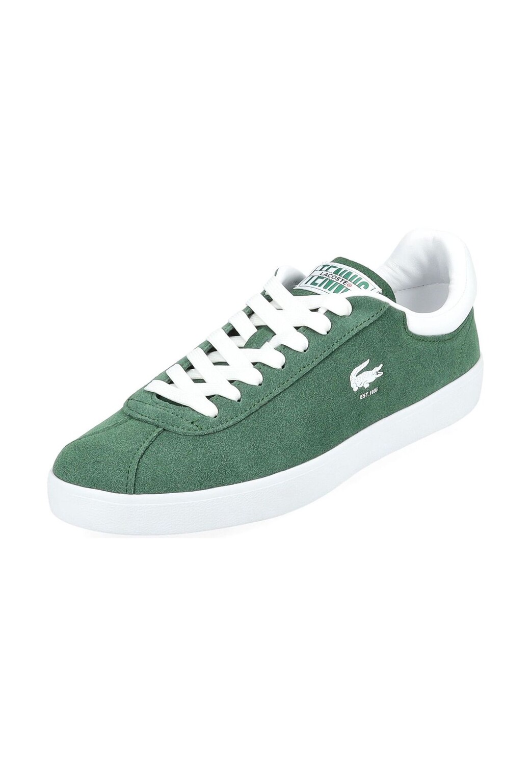 

Кроссовки из кожи/текстиля LACOSTE, цвет Kombi