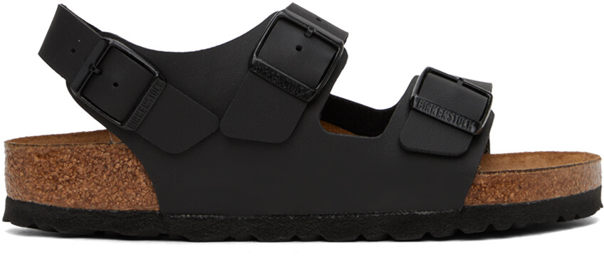 

Черные сандалии Madrid Regular Birkenstock, цвет Black